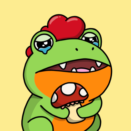 Excited Frogs Cardano NFT